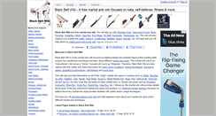 Desktop Screenshot of blackbeltwiki.com